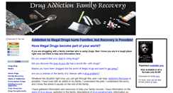 Desktop Screenshot of drug-addiction-family-recovery.com